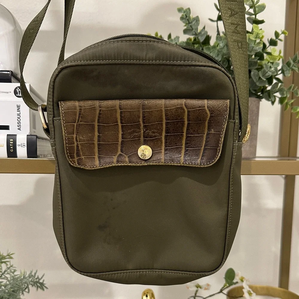 Longchamp Leather Crossbody Bag